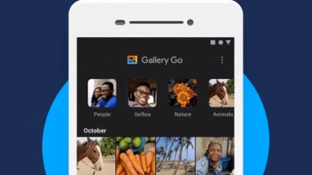 Google rolls out dark theme to Gallery Go just one month after launch