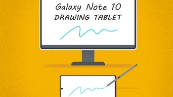 How to turn the Galaxy Note 10 into a drawing tablet