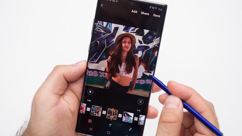 How to edit videos with the Samsung Galaxy Note 10 video editor