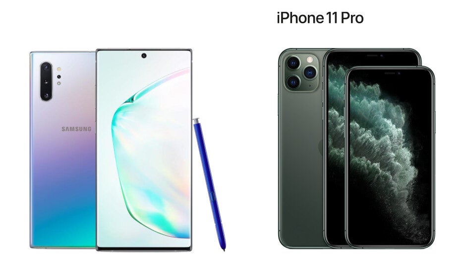Note 10+ vs iPhone 11 Pro Max specs and features comparison