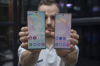 Did you get the decked-out Note 10+ or the compact Note 10?