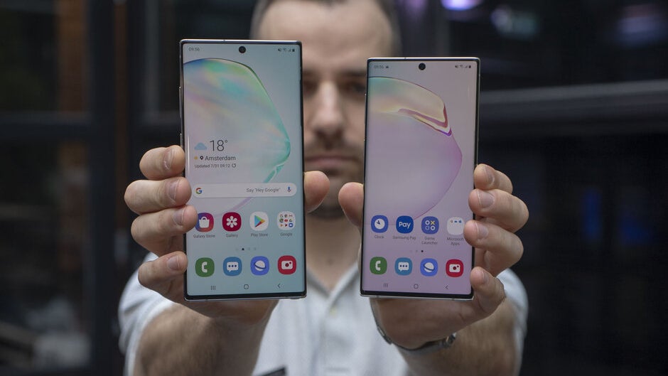 Did you get the decked-out Note 10+ or the compact Note 10?