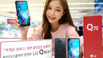 LG joins the hole-in-display party at last with a big-battery mid-ranger