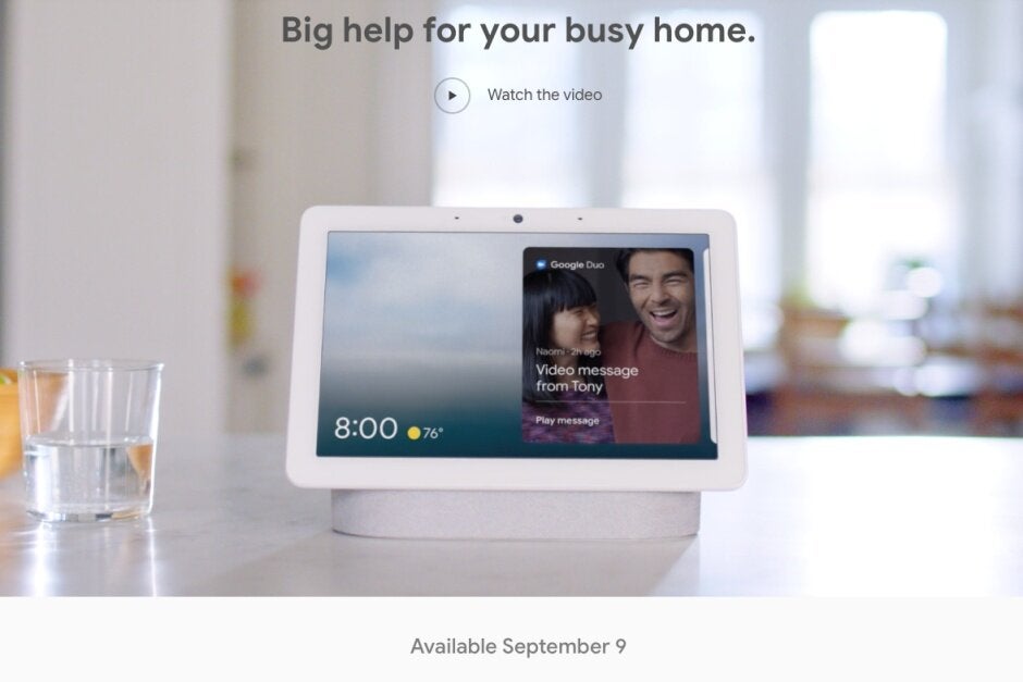 nest hub max 2 release date