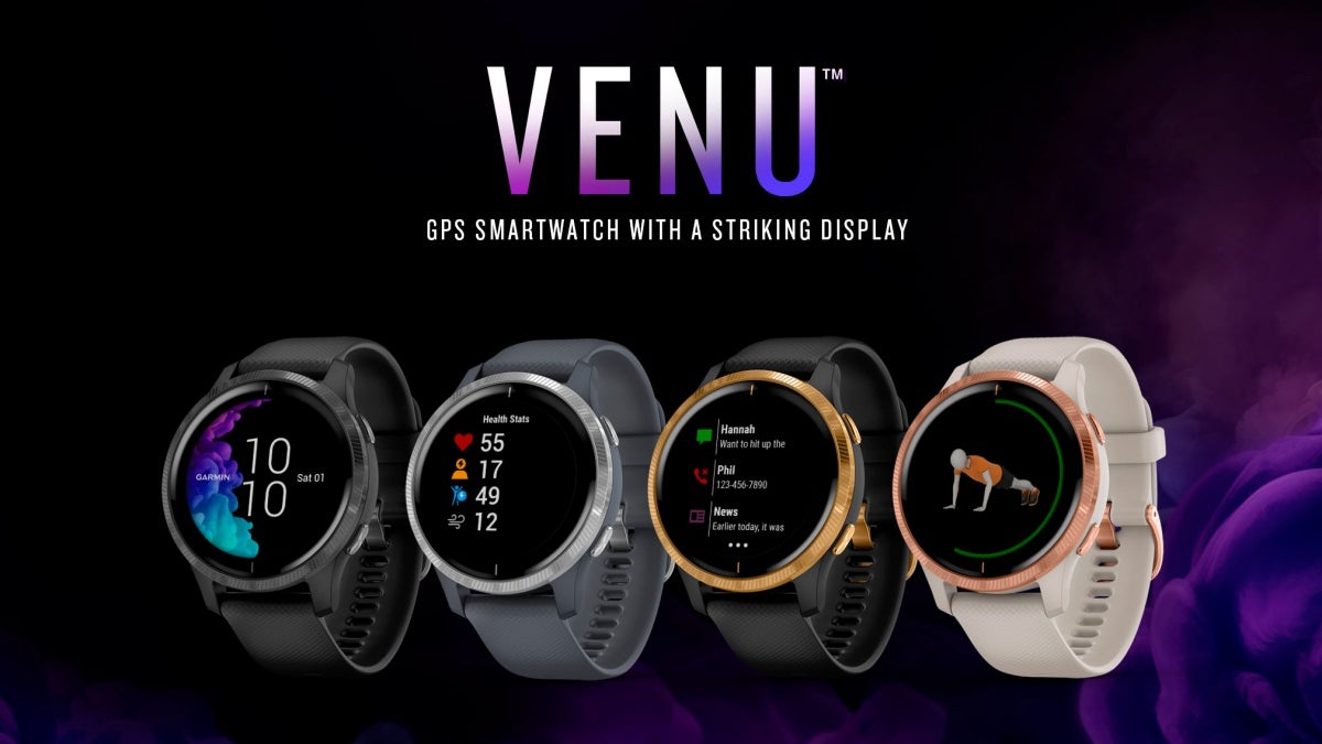Garmin unveils a bunch of new smartwatches, including one with an 