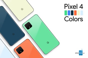 New Pixel 4 color options based on Android 10's refreshed palette envisioned in concept renders