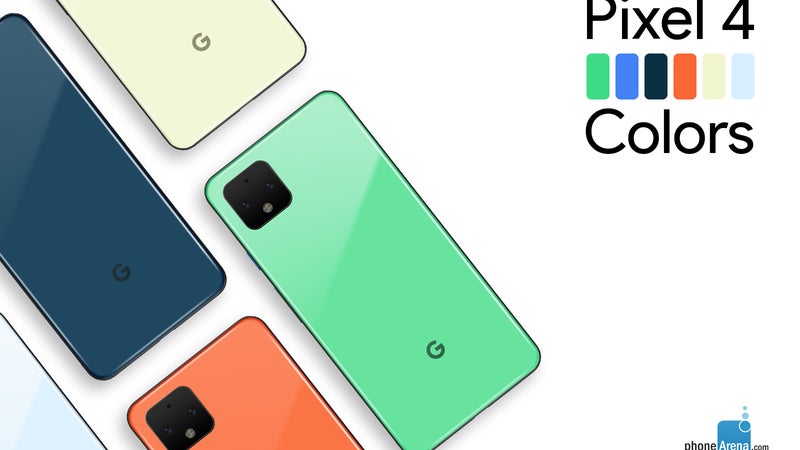 New Pixel 4 color options based on Android 10's refreshed palette envisioned in concept renders