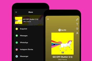 Spotify announces Snapchat integration, lets users share music