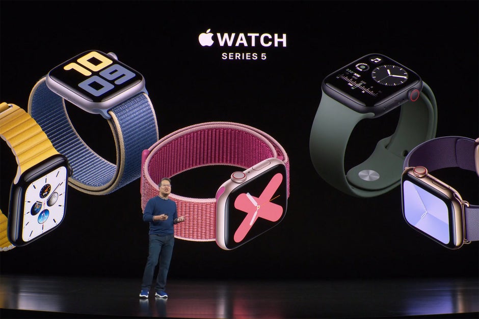 Apple Watch Series 5 is official: Always-On screen, Compass, $400 starting price - PhoneArena