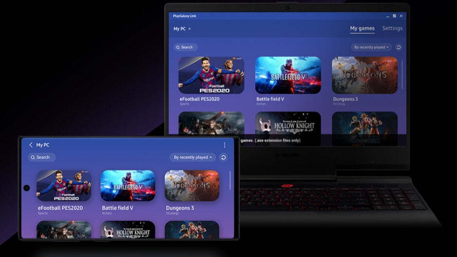 Samsung PlayGalaxy Link for Android now available for download