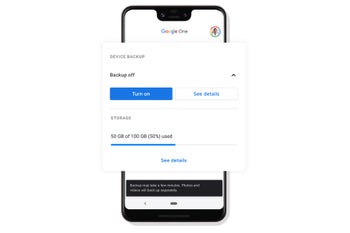 Google One paid storage service gets more phone backup features