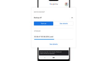 Google One paid storage service gets more phone backup features