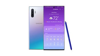 Samsung Galaxy Note 10 users are getting better weather data thanks to new partnership
