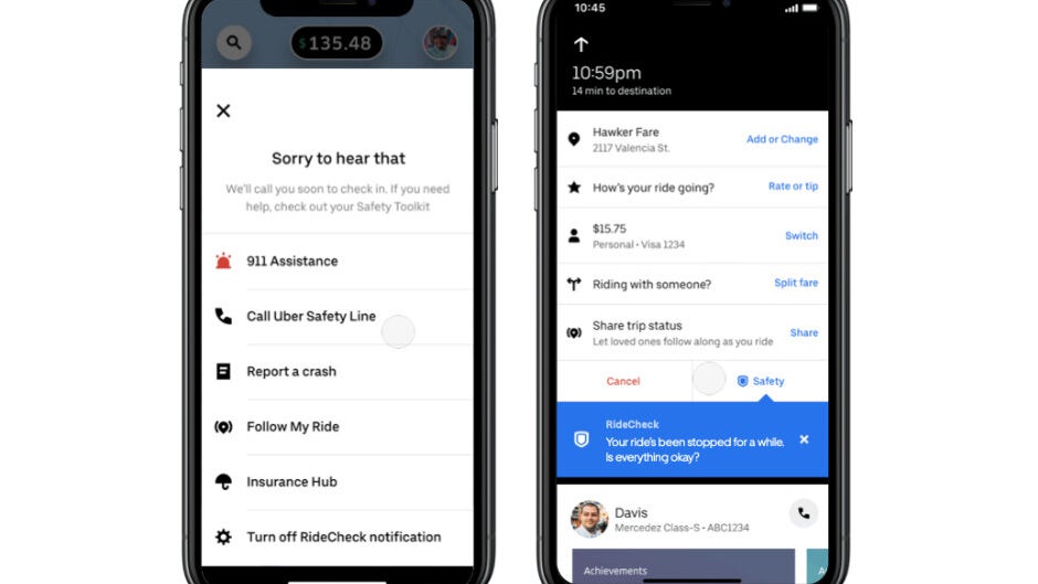 Uber now uses smartphones to detect possible car crashes in the US