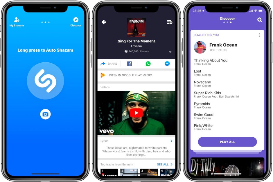 shazam for galaxy watch