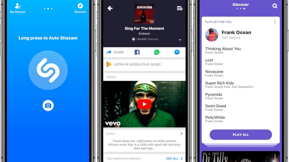 Shazam update adds Dark Mode support, new multi-touch gesture for iOS 13