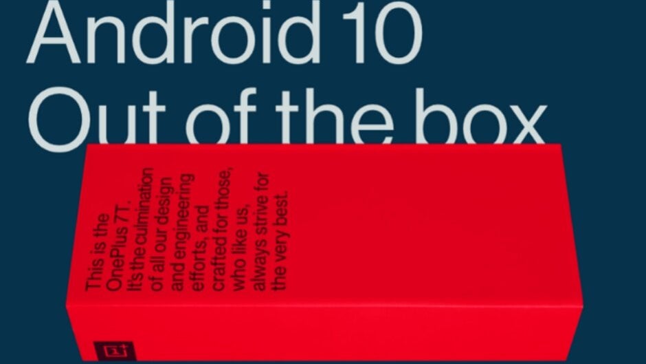 The OnePlus 7T will launch with Android 10 preloaded soon