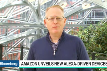 Amazon exec seen wearing Apple's AirPods while trying to promote Echo Buds
