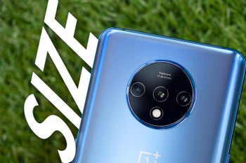OnePlus 7T against the competition: here's how it measures up size-wise