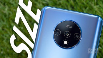 OnePlus 7T against the competition: here's how it measures up size-wise