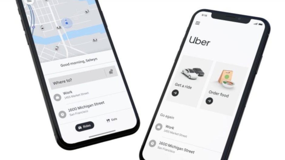 uber mobile application