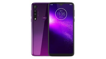Budget Motorola One Macro with triple-camera setup leaks in purple