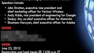 NYC event on June 23 to showcase the new Motorola DROID models
