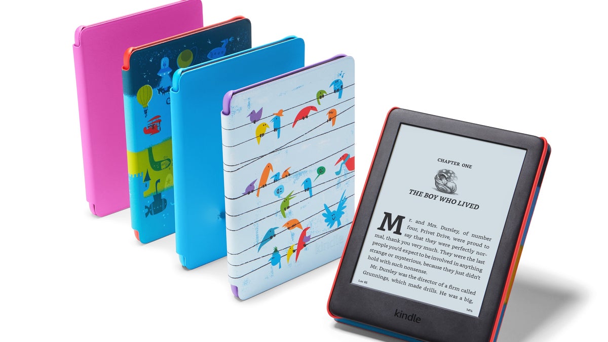 Amazon launches Kindle Kids Edition, an e-reader bundle for kids