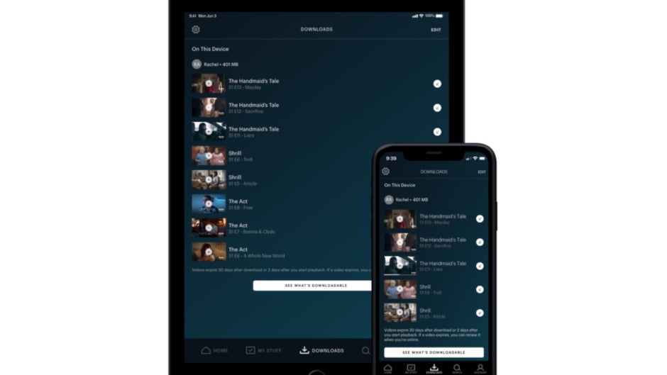 Hulu update brings offline downloads to iPhone users