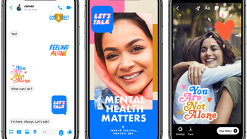 Facebook partners with WHO to release stickers for World Mental Health Day