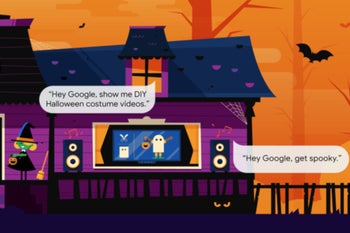 Google brings spooky ringtones and Halloween-themed commands to Nest products