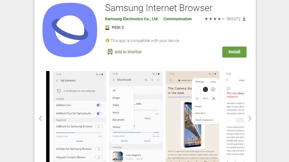 Samsung Browser v11 brings back Video Assistant, adds new