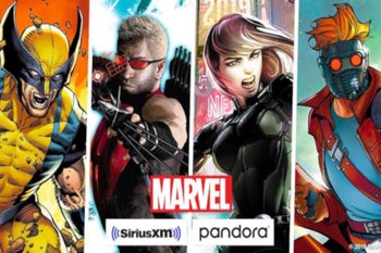 Marvel to bring original content to Pandora and SiriusXM subscribers