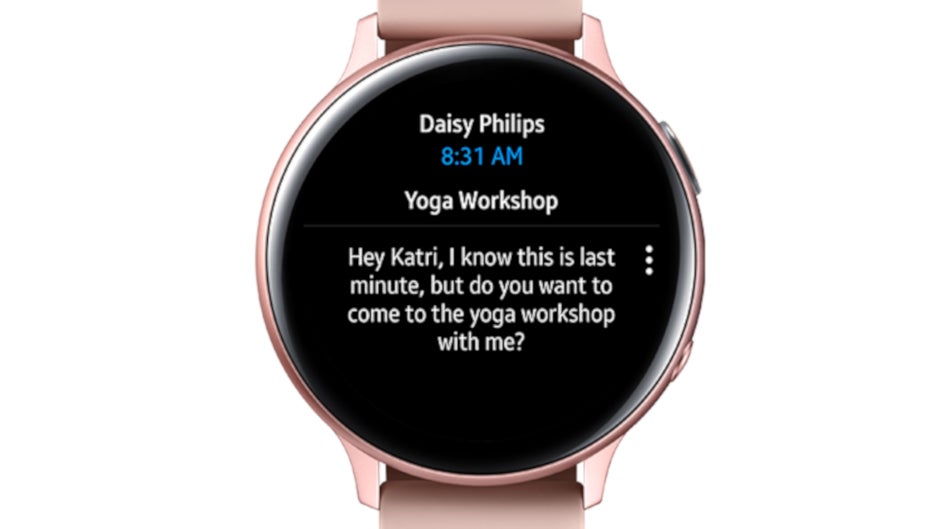 Samsung Galaxy smartwatches are getting a dedicated Microsoft Outlook app