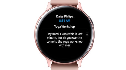 outlook app for galaxy watch