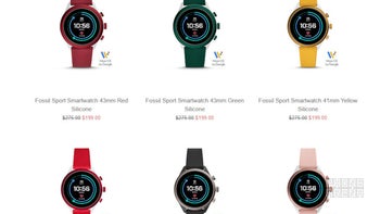 Fossil Sport smartwatch gets new colors and a massive price cut