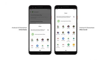 Android 10’s new Share menu is still a sorting mess, now at double the speed