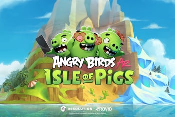 Angry Birds AR: Isle of Pigs slingshots onto Android