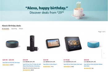 Amazon celebrates Alexa's birthday with deals on Echo devices, tablets, and more