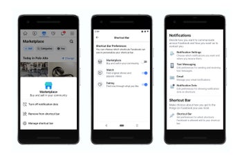 Facebook update lets users remove notification dots, manage navigation bar tabs