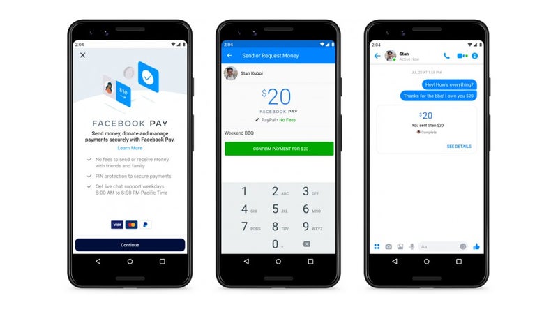 Facebook Pay launches in the United States