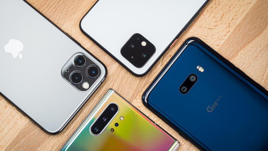 Pixel 4 XL vs iPhone 11 Pro vs Galaxy Note 10+ vs LG G8X Which phone