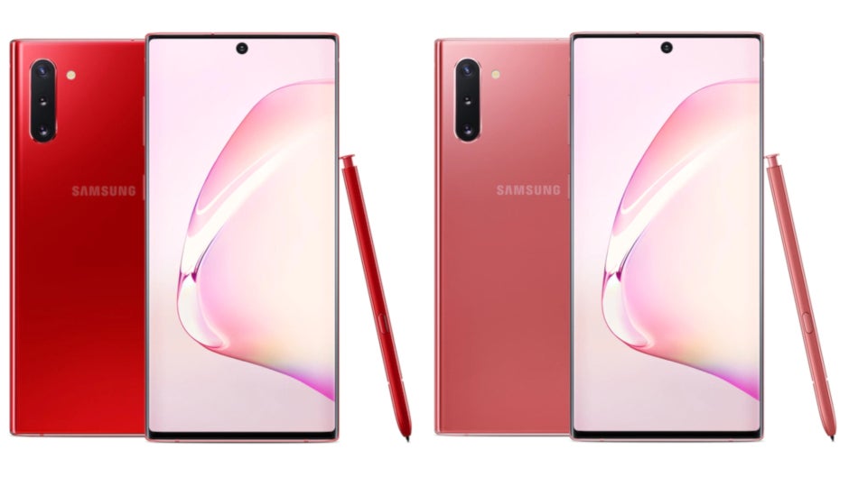Samsung brings Aura Red and Aura Pink Galaxy Note 10 to the US