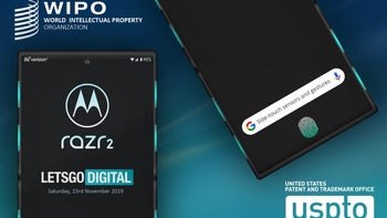 Motorola razr 2 could feature side sensors and an in-display fingerprint reader