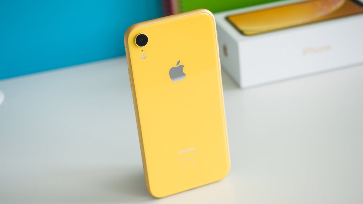 Айфон 10 обзор желтый