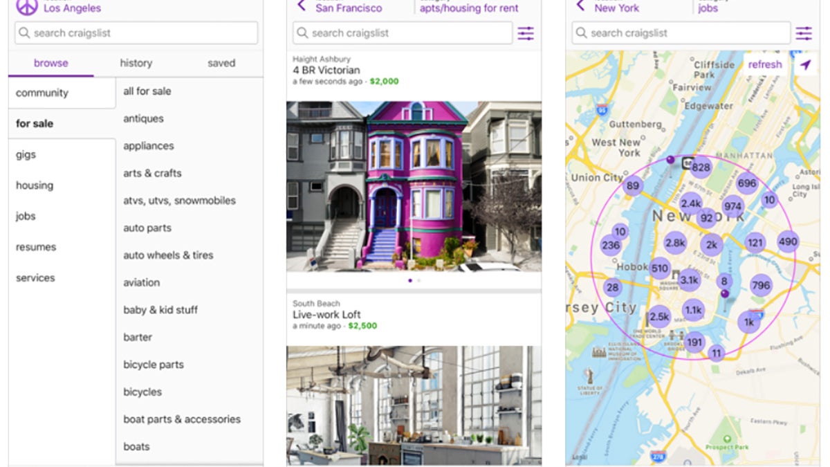 Craigslist launches official iPhone app... 11 years after the launch of the iPhone