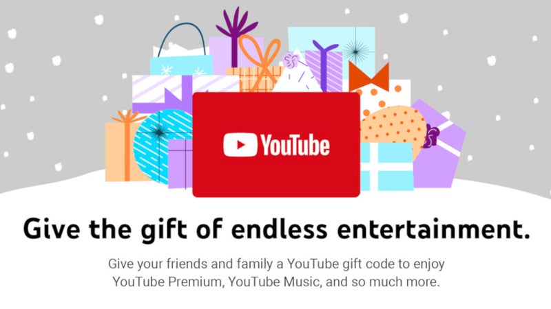 YouTube brings gift codes to the United States via Amazon