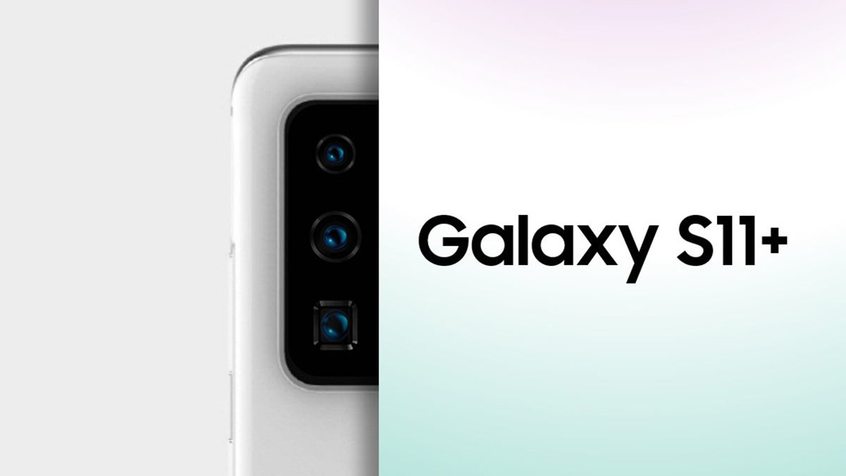 New photo reveals Galaxy S11+ cameras, gives first glimpse at periscope zoom shooter