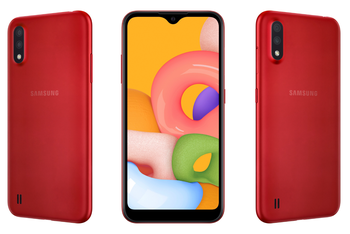 Entry-level Galaxy A01 goes official with dual-camera setup, headphone jack