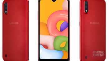 Entry-level Galaxy A01 goes official with dual-camera setup, headphone jack